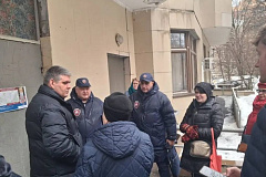В Ломоносовском районе осмотрели территории на улице Гарибальди